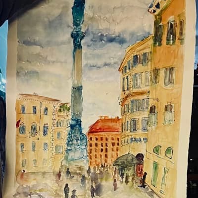 L’angelo di Piazza di Spagna